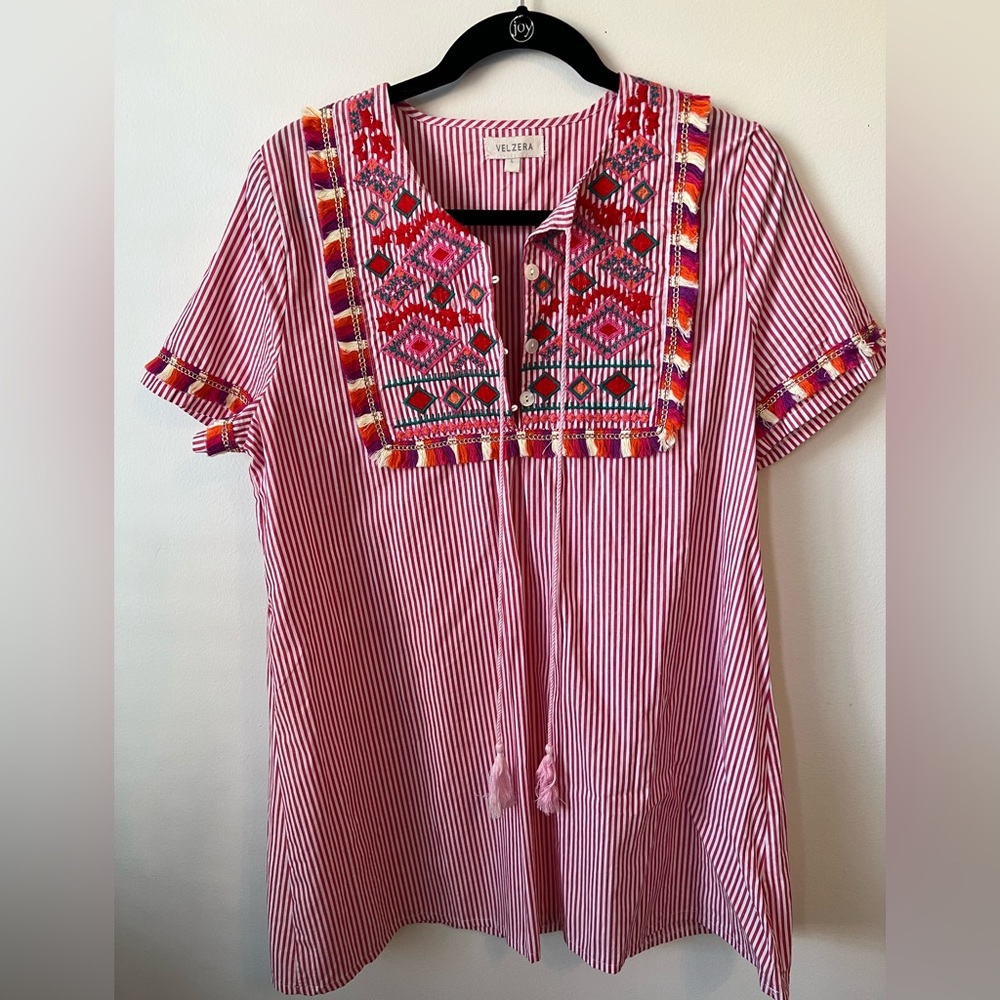 Adorable Tunic Dress! Size L.